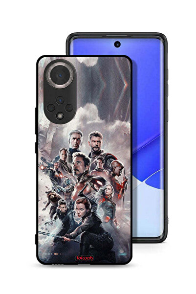 Tolwak غطاء حماية لهاتف Honor 50 بتصميم Avengers