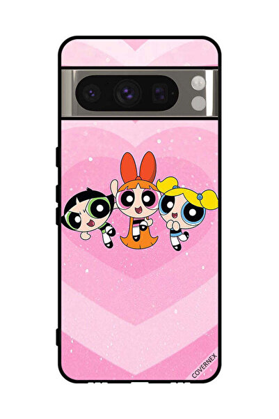 Covernex غطاء حماية لهاتف جوجل بيكسل 8 برو - رسوم متحركة للفتيات المحترفات