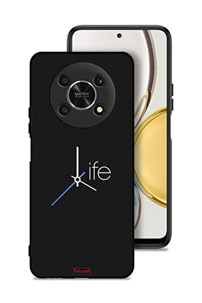 Tolwak Honor X9 5G Protective Case Cover Life Clock