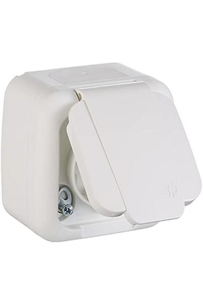 Mena Rise Diyar-Ifırsatshop Palm Moisturizer Grounded White Socket with Cover 1017157