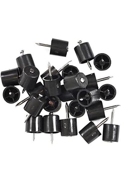 Mena Rise Diyar-Ifırsatshop Shelf Pin Plastic Nailed 50 Pieces Black 1017157