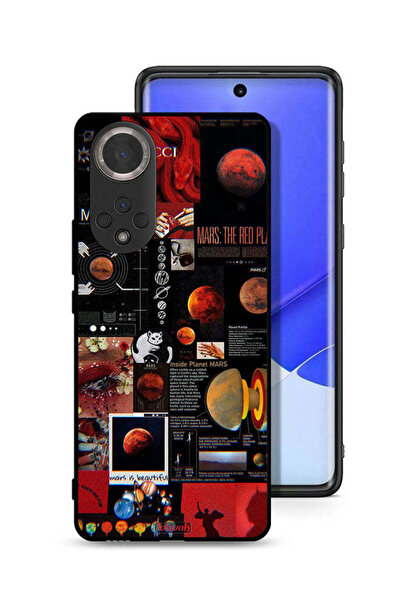 Tolwak غطاء حماية لهاتف Honor 50 بتصميم Mars Art