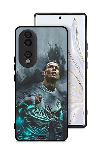 Tolwak غطاء حماية لهاتف Honor 70 برسومات كريستيانو رونالدو
