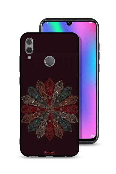 Tolwak غطاء حماية لهاتف Honor 10 Lite بتصميم زهرة ماندالا