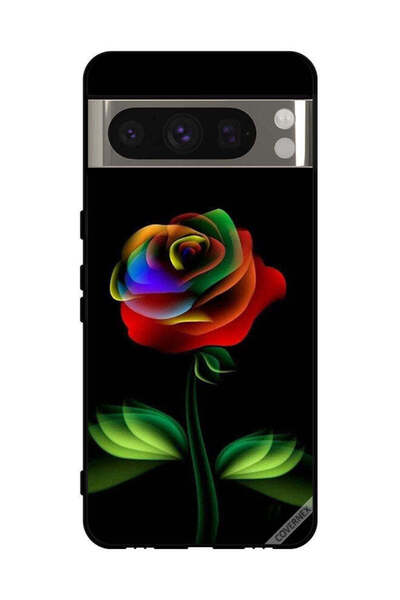 Covernex غطاء حماية لهاتف جوجل بيكسل 8 برو - لون قوس قزح وردي