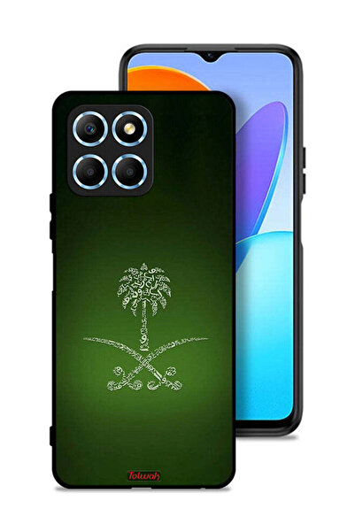 Tolwak غطاء حماية لهاتف Honor X8 5G بعلامة المملكة العربية السعودية القديمة