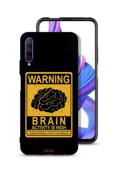 Tolwak غطاء حماية لهاتف Huawei Y9s تحذير من ارتفاع نشاط الدماغ