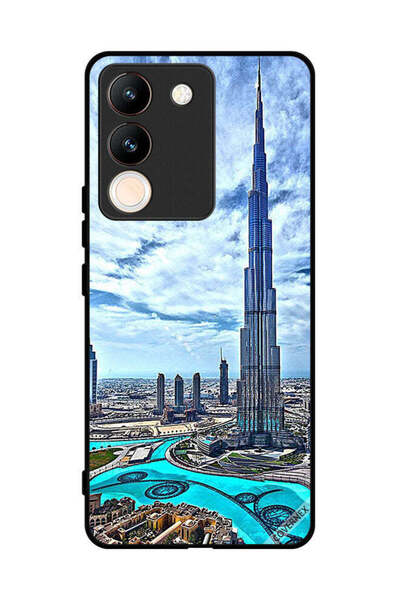 Covernex غطاء حماية لهاتف فيفو V29e برج خليفة، غيوم مؤثرة