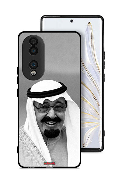 Tolwak غطاء حماية لهاتف Honor 70 صورة الملك عبدالله مبتسمًا