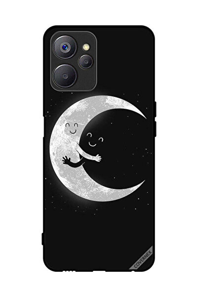 Covernex غطاء حماية لهاتف Realme 10 مع عناق القمر والسماء المظلمة