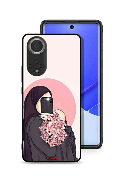 Tolwak غطاء حماية لهاتف Honor 50، فن التقاط صور سيلفي أثناء حمل الزهور