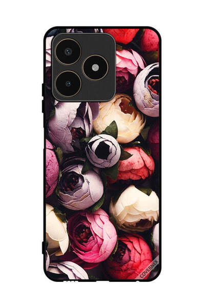 Covernex غطاء حماية لهاتف Realme C53 - وردي داكن مخروطي