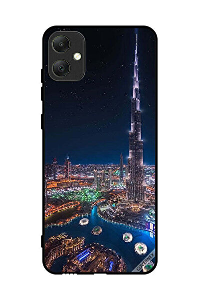 Covernex غطاء حماية لهاتف سامسونج جالاكسي A05 بمنظر ليلي لوسط المدينة