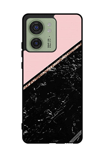 Covernex غطاء حماية لهاتف موتورولا إيدج 40 بنمط رخامي