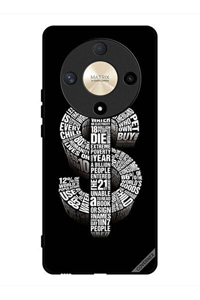 Covernex غطاء حماية لهاتف Honor X9b بطبعة دولار الخط