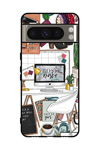 Covernex غطاء حماية لهاتف Google Pixel 8 Pro - مشبك فني من Boss Babe