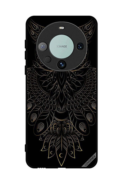 Covernex غطاء حماية لهاتف هواوي ميت 60 برو بتصميم بومة زهرية عصرية