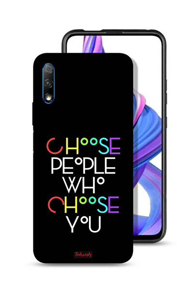 Tolwak غطاء حماية لهاتف Honor 9X (الصين) اختر الأشخاص الذين يختارونك