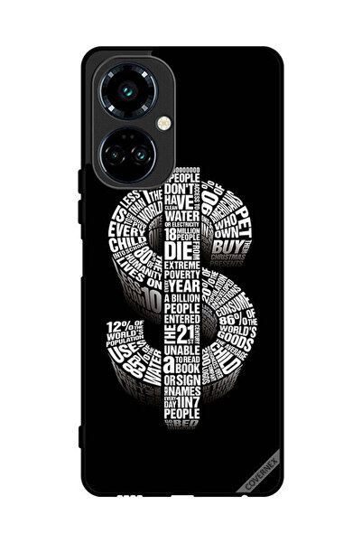 Covernex غطاء حماية لهاتف تكنو كامون 19 برو، دولار بالخط العربي