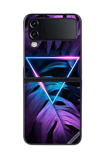 Covernex غطاء حماية لهاتف سامسونج جالاكسي زد فليب 4 مثلث الإضاءة