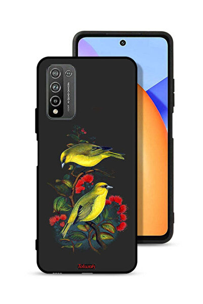 Tolwak Honor 10X Lite Protective Case Cover Birds