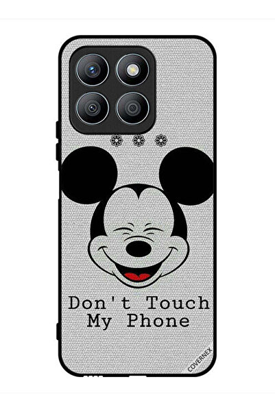 Covernex Protective Case Cover For Honor X8b Don't Touch My Phone Mickey