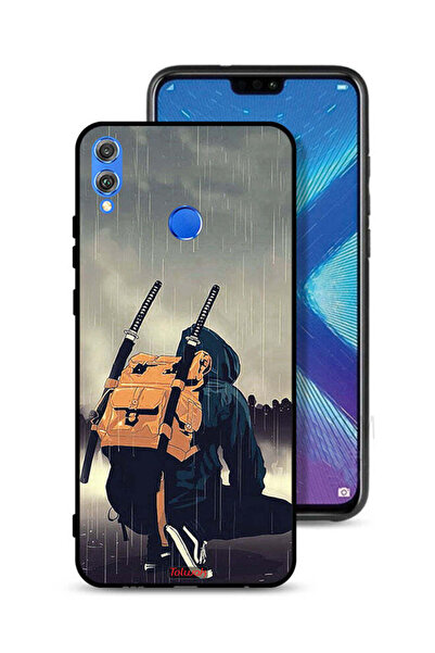 Tolwak غطاء حماية لهاتف Honor 8X بتصميم سيف ساموراي رقمي