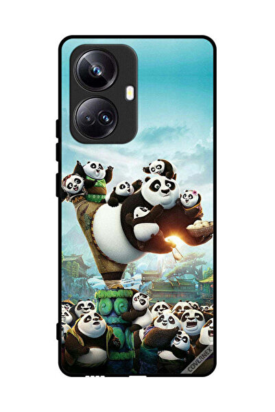 Covernex غطاء حماية لهاتف Realme 10 Pro Plus باندا وأطفاله