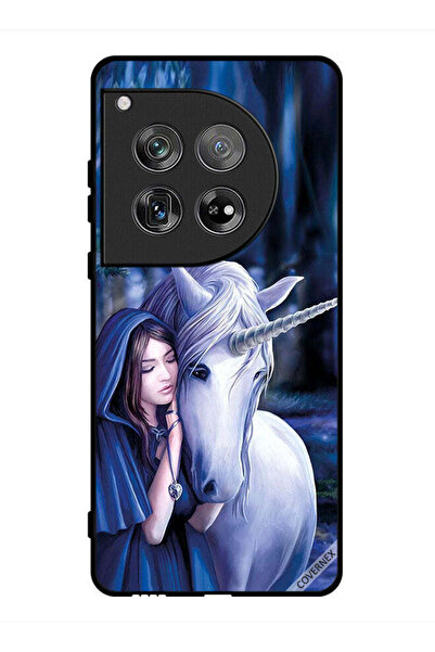 Covernex غطاء حماية لهاتف OnePlus 12 - فتاة تحب وحيد القرن