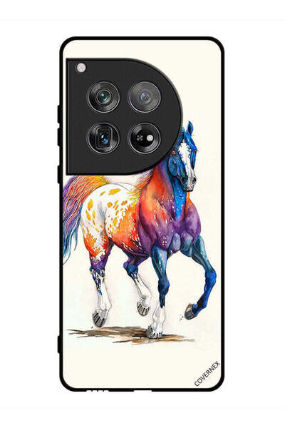 Covernex غطاء حماية لهاتف OnePlus 12 بتصميم رسمة حصان