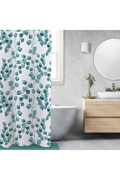 Safdie ستارة دش خفيفة الوزن مطبوعة من Aqualeaf باللونين الأبيض والأخضر 178 × ...