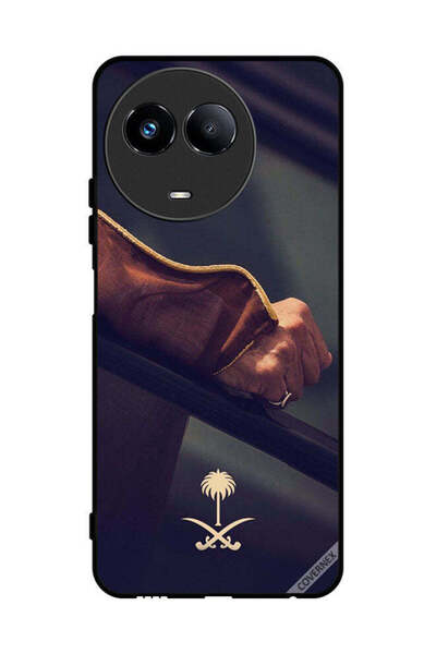 Covernex غطاء حماية لهاتف Realme 11 5G مع شعار المملكة العربية السعودية