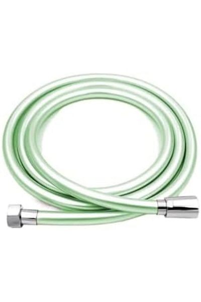 Mena Rise Diyar-Ifırsatshop Green Stainless Unbreakable Quality Pvc Shower Hose Compatible with All Shower Sets 1