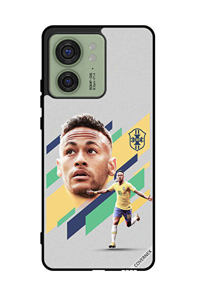 Covernex غطاء حماية لهاتف موتورولا إيدج 40 - رسم نيمار