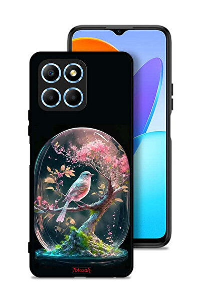Tolwak غطاء حماية لهاتف Honor X8 5G بتصميم طائر في جرة