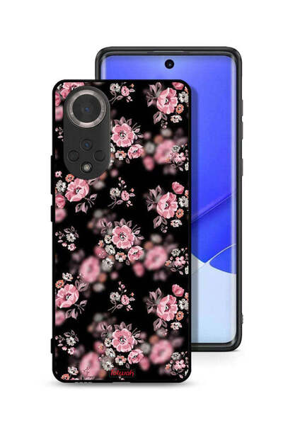 Tolwak غطاء حماية لهاتف Honor 50 بنقشة زهور بورتريه
