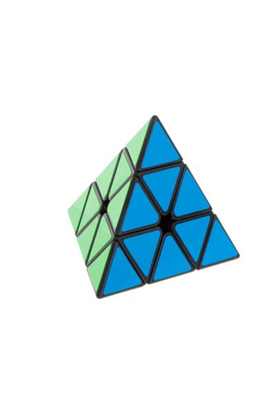 OEM Joc piramida rubik Pyraminx, MoYu, latura de 10 cm, contur negru