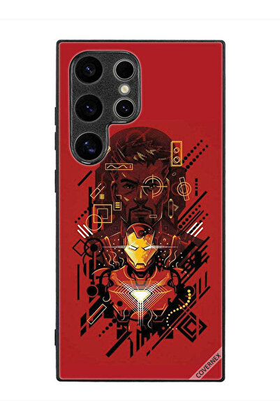 Covernex غطاء حماية لهاتف سامسونج جالاكسي S24 ألترا، رسم الرجل الحديدي