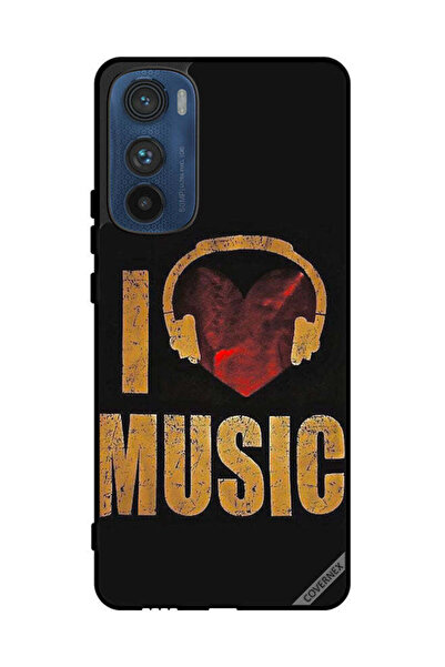 Covernex غطاء حماية لهاتف موتورولا إيدج 30 فينتيج آي لوف ميوزيك