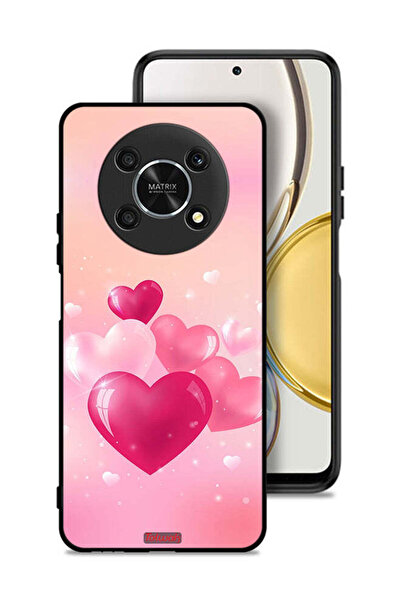 Tolwak Honor X9 5G Protective Case Cover Beautiful Hearts Art