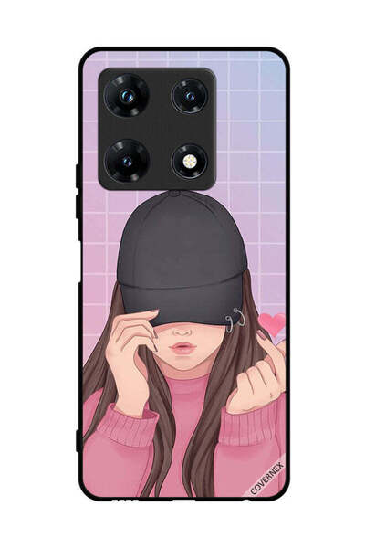 Covernex غطاء حماية لهاتف Infinix Note 30 Pro - قبعة سناب لوف جيرل