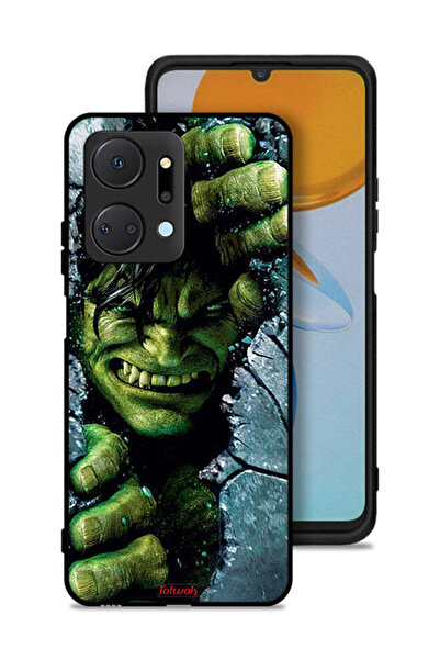 Tolwak غطاء حماية Honor X7a بتصميم هالك المذهل