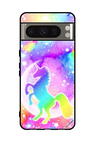 Covernex غطاء حماية لهاتف Google Pixel 8 Pro - وحيد القرن بألوان قوس قزح