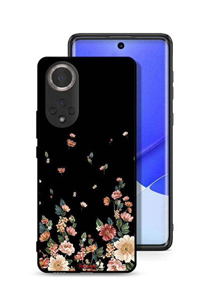 Tolwak غطاء حماية لهاتف Honor 50 مع زهور صغيرة في الأسفل