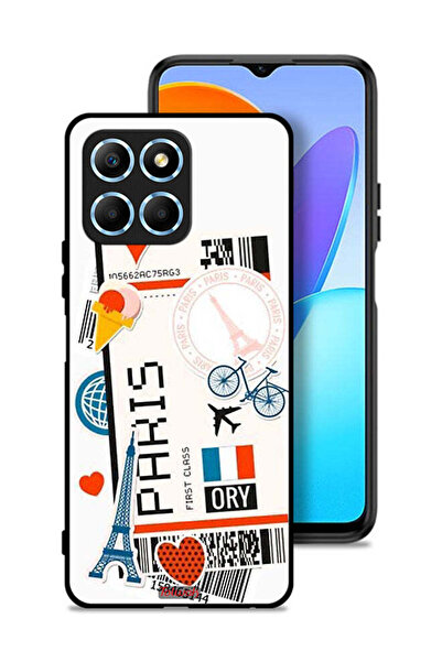 Tolwak غطاء حماية لهاتف Honor X6 - ملصق باريس