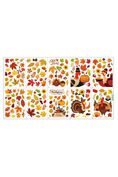Heekpek Set de 191 de stickere de Halloween, PVC, multicolore, 29,5 x 11,6 x ...