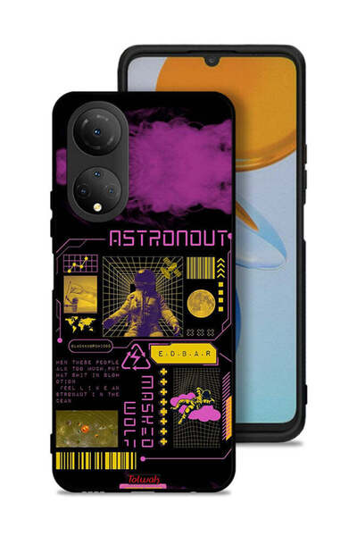 Tolwak Honor X7 Protective Case Cover Astronaut Sticker