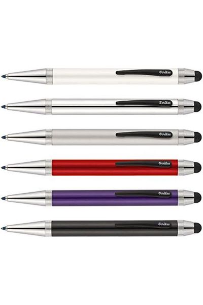 Mena Rise Şirinshop Smart Pen 699 Stylus Ballpoint Pen Bright Chrome 1108107