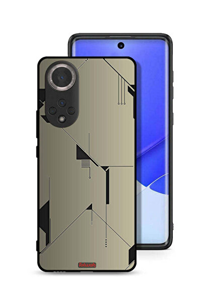 Tolwak غطاء حماية لهاتف Honor 50 بتصميم فني تجريدي بسيط