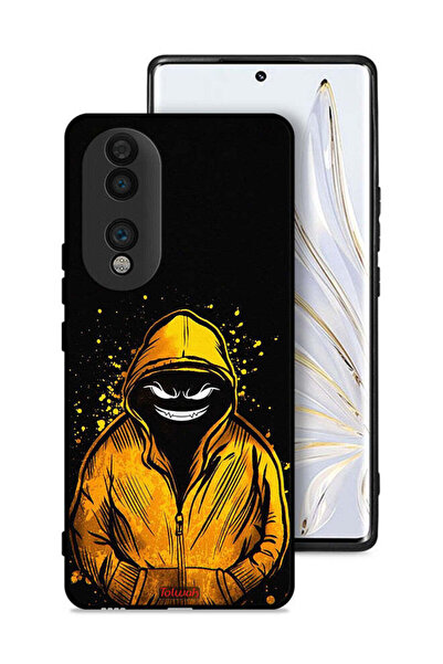 Tolwak غطاء حماية لهاتف Honor 70 برسومات مارشميلو بوي